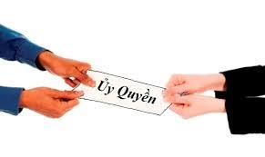 Công chứng hợp đồng ủy quyền - Giấy ủy quyền